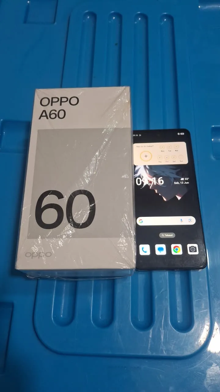 Oppo A60 (Biru, 8GB/256GB)